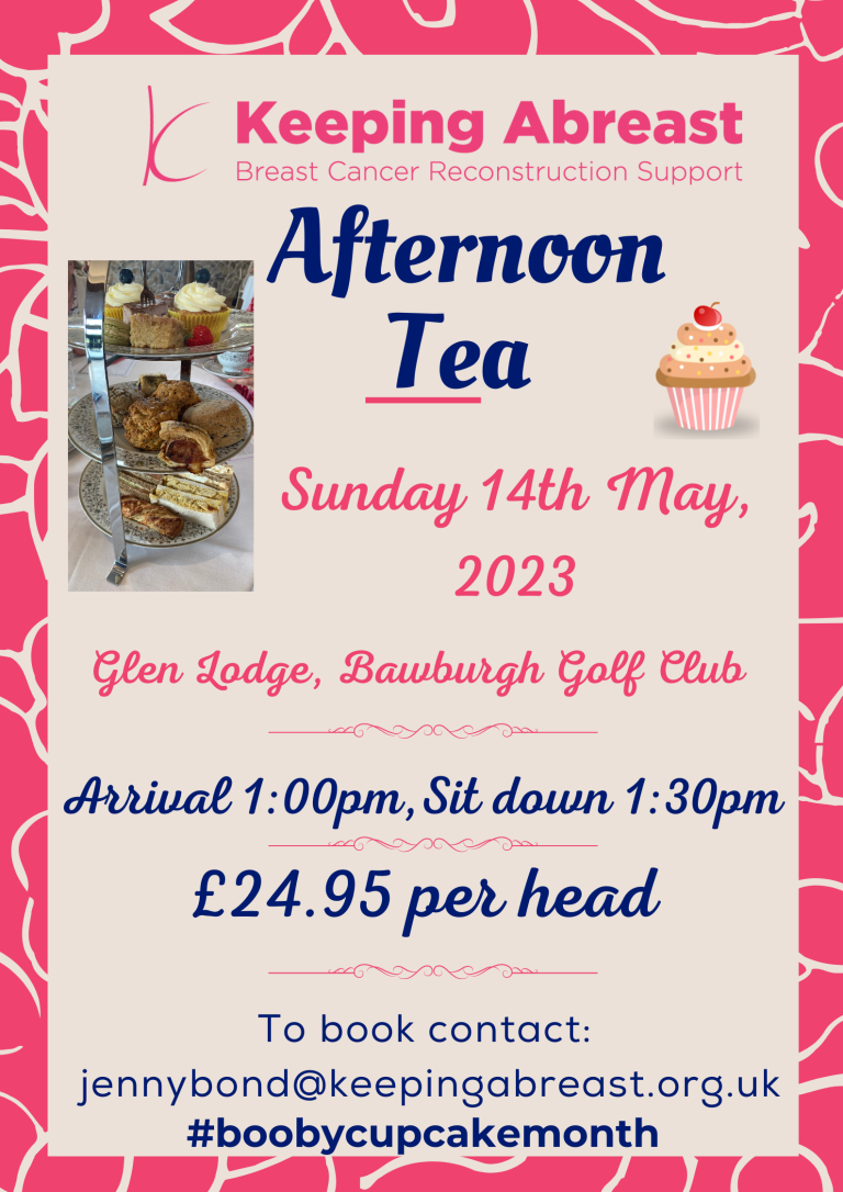 Afternoon Tea Ticket - Keeping Abreast