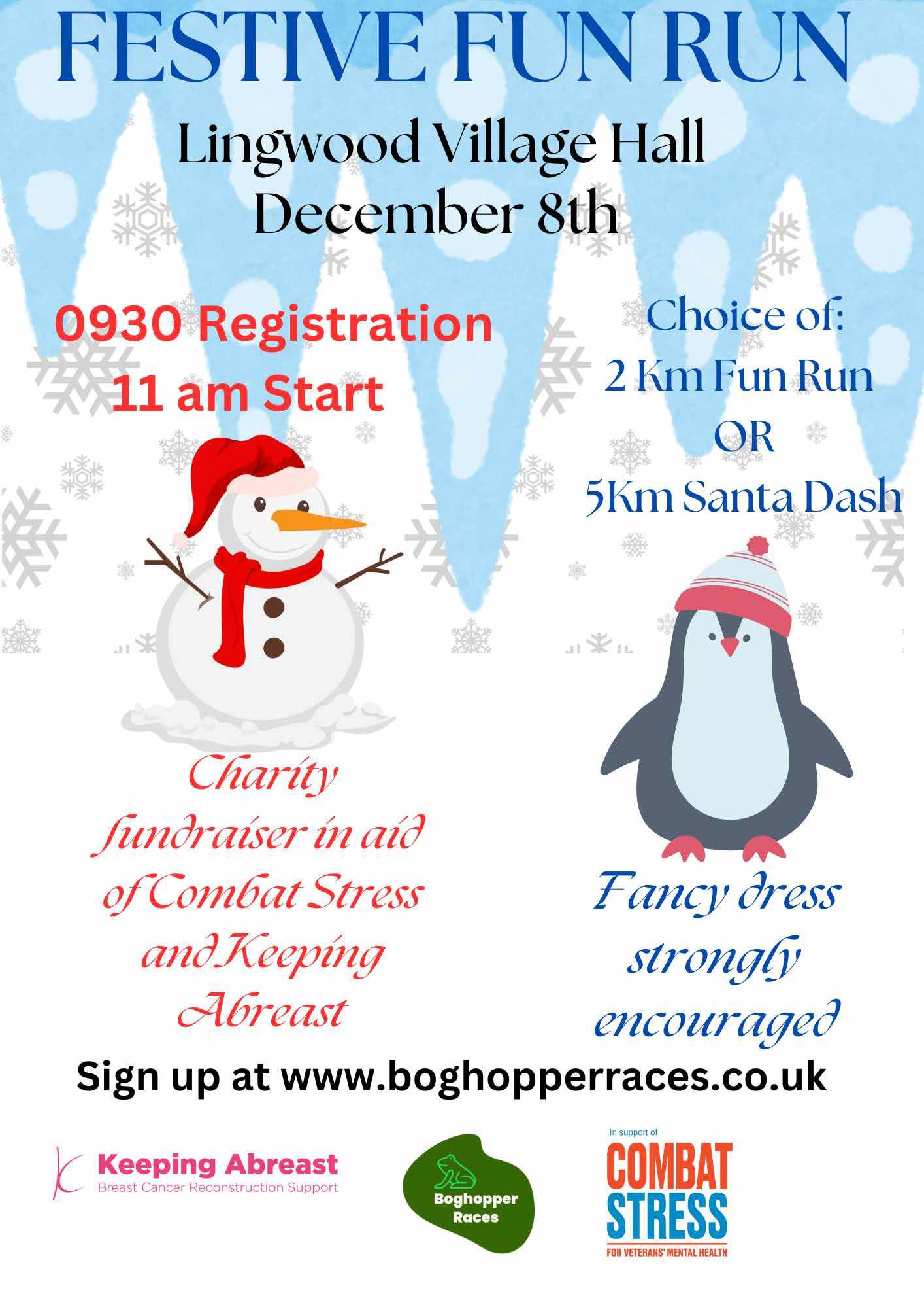 Xmas Fun Run Poster