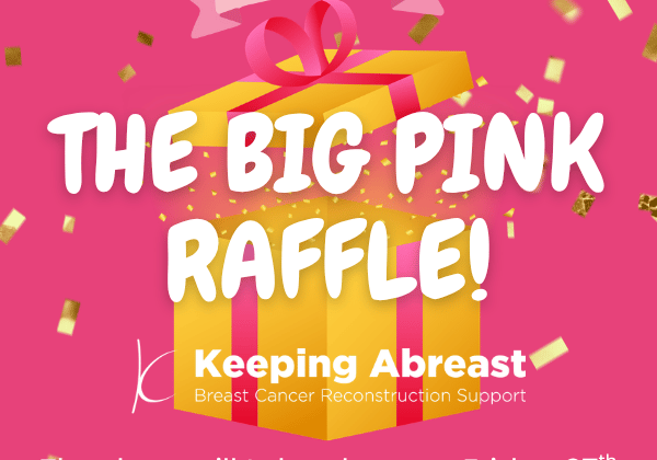 BIG PINK RAFFLE! Website Banner 600px