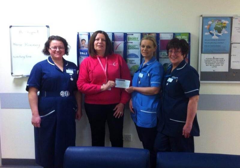 Norwich cheque to NNUH