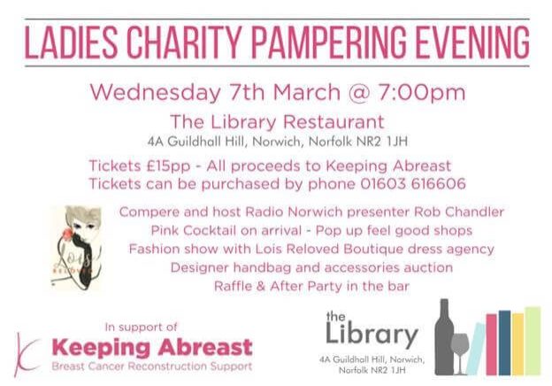 The-Library-Ladies-night pamper eve